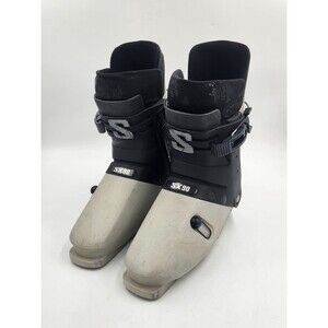 Salomon SX 90 Ski Boots Vintage, Size: 340, Black and Grey
